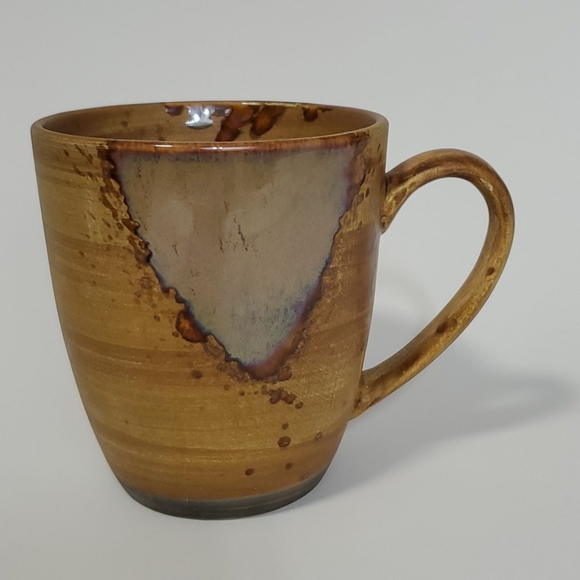 Sango Splash Coffee Mug Cup 4951 Brown Stoneware - Picture 3 of 6